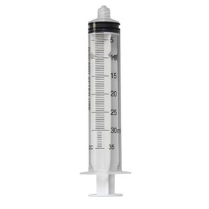 Disposable syringe, 35 cc
