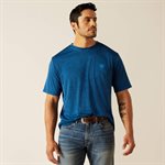 Men Charger Ariat Shield T-Shirt Poseidon