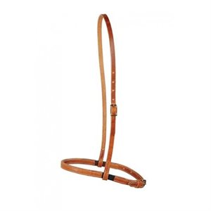 NOSEBAND RUBBER HARNESS LEATHER