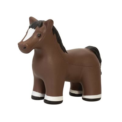 HORSE STRESS RELIEVER BROWN