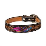 TWISTED FEATHER DOG COLLAR 19PO