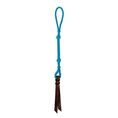 MUSTANG BRAIDED QUIRT TURQUOISE