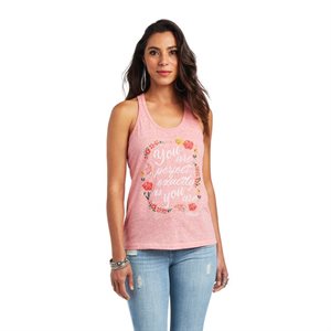 ARIAT CORAL PERFECT AS YOU ARE TANK