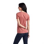 T SHIRT FEMME ARIAT WHEAT RED CLAY