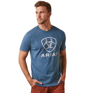T-shirt Homme Ariat Bleu